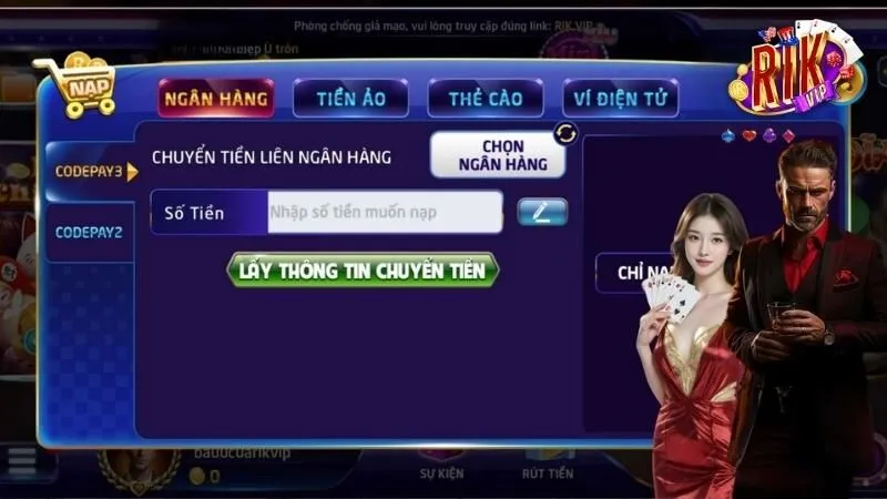 Rikvip Chi tiết cách sử dụng 4 cổng nạp thưởng tại cổng game Rikvip Chi tiết cách sử dụng 4 cổng nạp thưởng tại cổng game